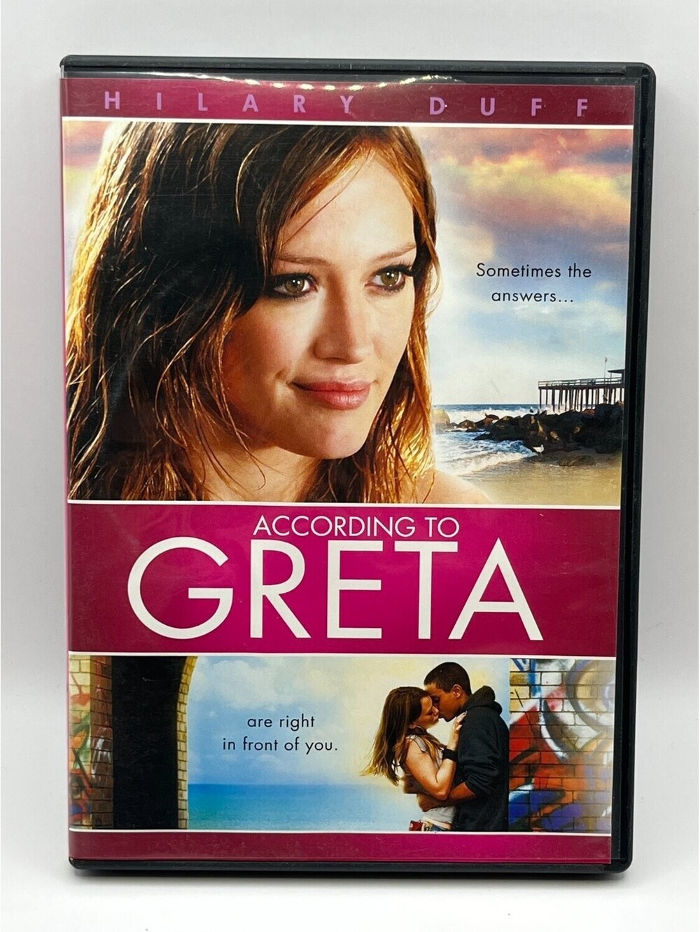 According To Greta DVD Widescreen Hilary Duff 2009 Drama Nancy Bardawil
